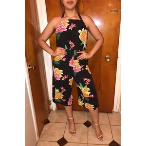 Floral jumpsuit